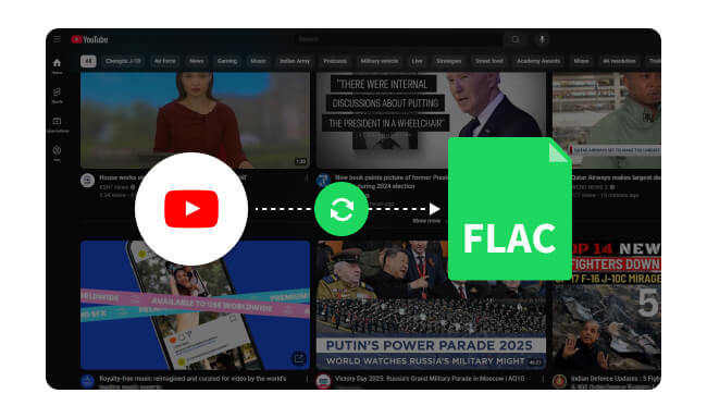  YouTube to flac lossless Converter